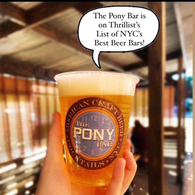 Extremely honored to be included on Thrillist’s top bars in NYC. 🇺🇸🍺
•
•
•
•
#staygoldpony 
#newyorkcity 
#newyork 
#drinkinggreatrightnow 
#nycbeer
#bars